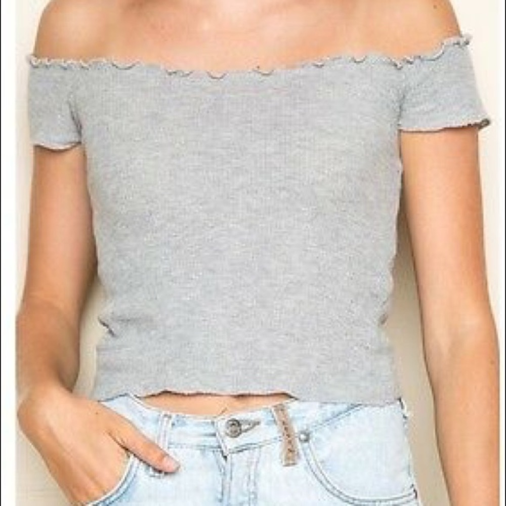 brandy Melville off the shoulder jesse top